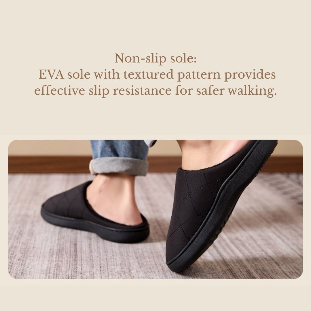 Non-Slip Fuzzy Slippers for Home