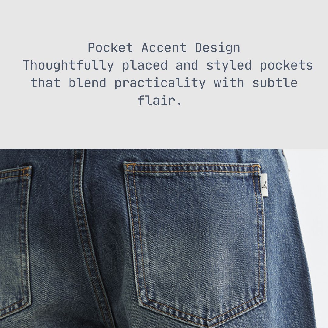 Men's Fashionable Lightweight Denim Shorts