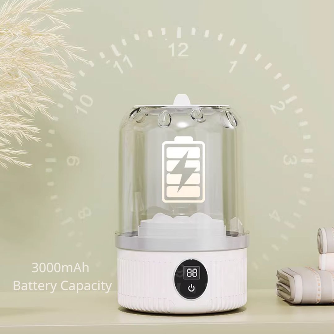ワイヤレス充電ミニ洗濯機