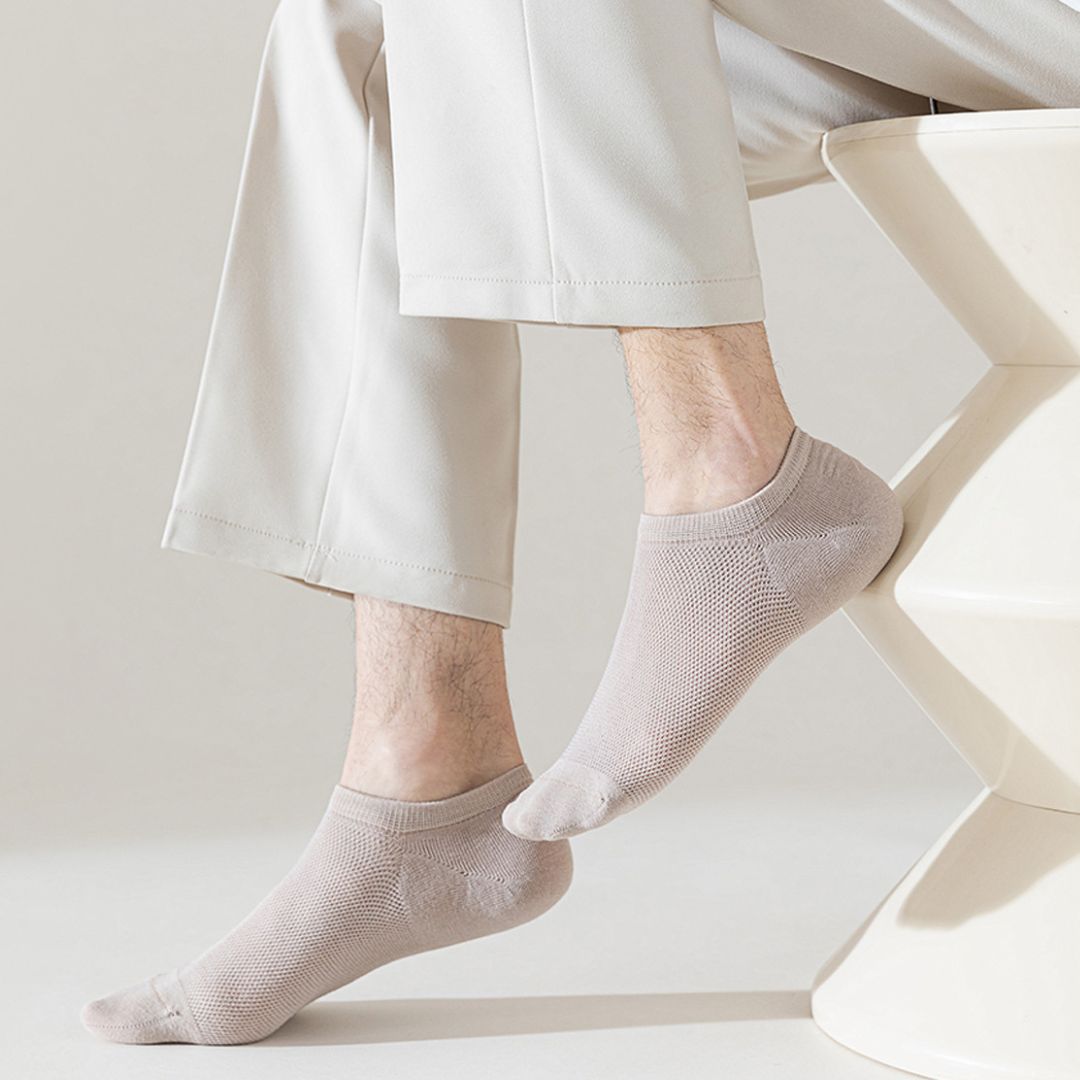 Seamless Lightweight Summer Men's Loafer Socks (Min.2 Pairs)