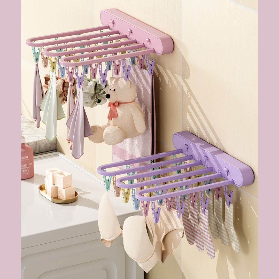 Foldable Sock Drying Rack