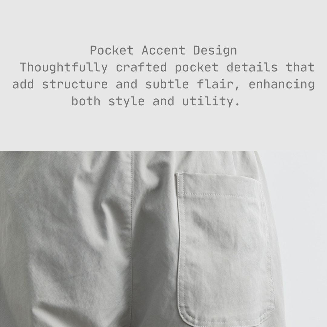 Men's Loose Drawstring Lightweight Pants