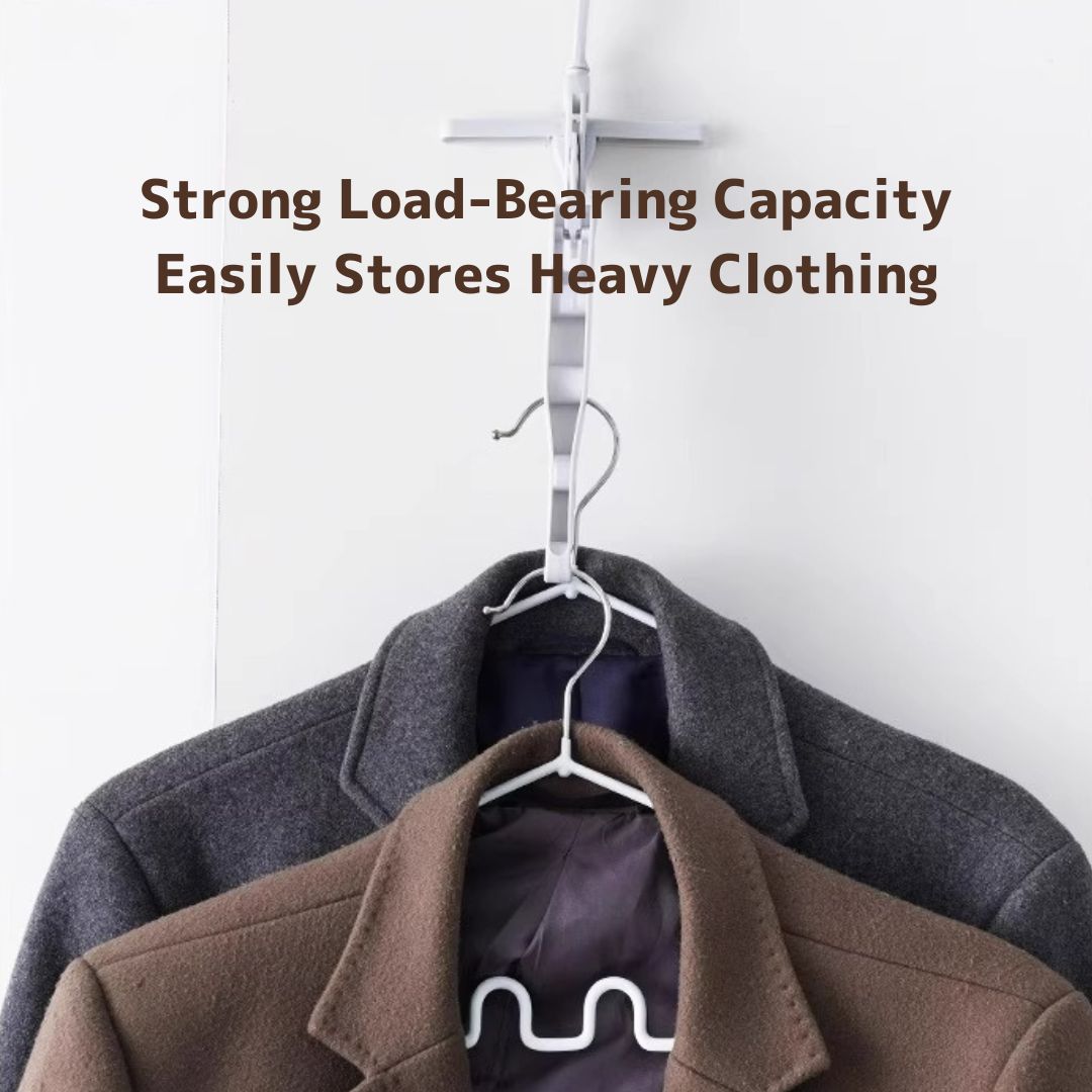 5-Hook Foldable Portable Clothes Hanger (Min. 2 pcs)