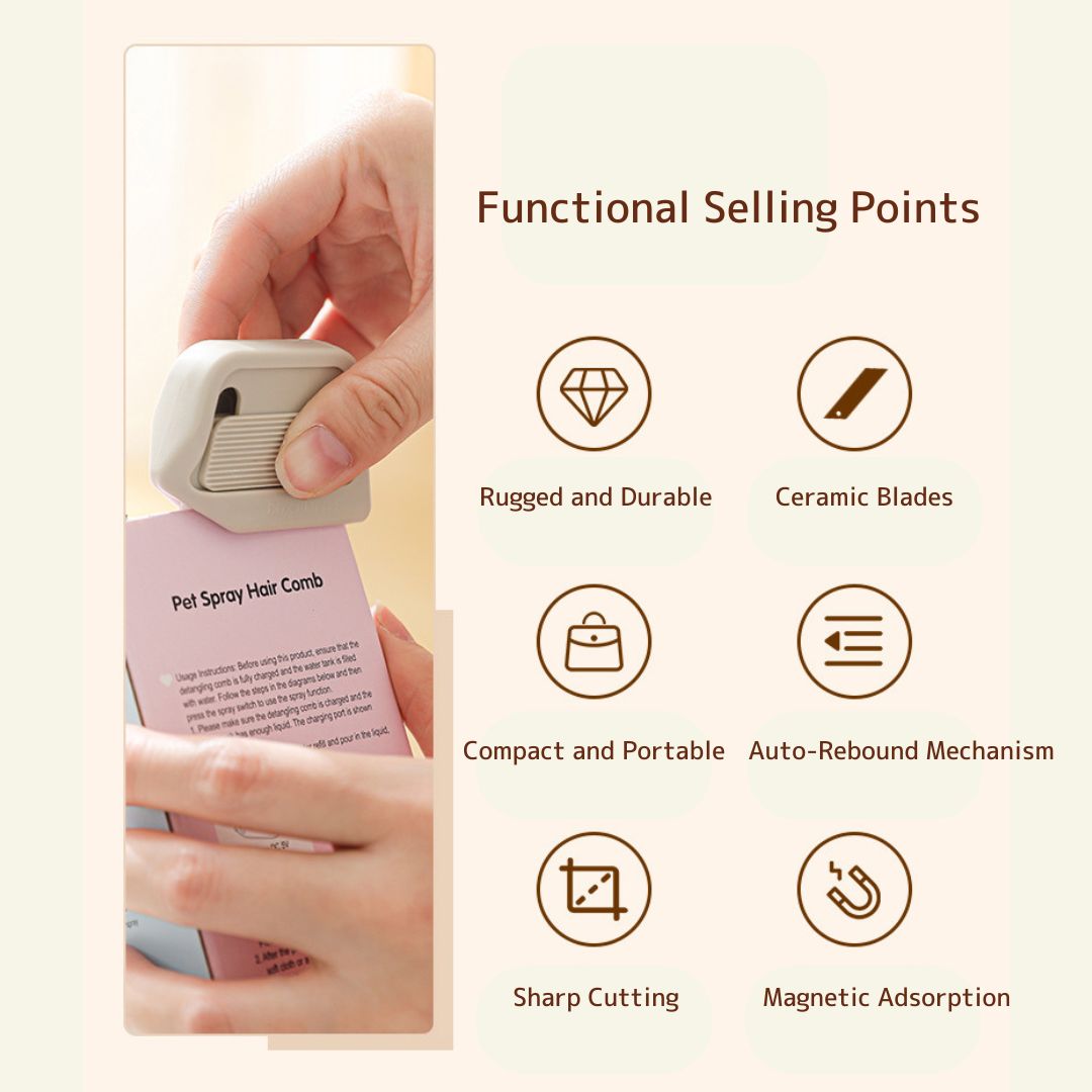 Portable Ceramic Unboxing Knife