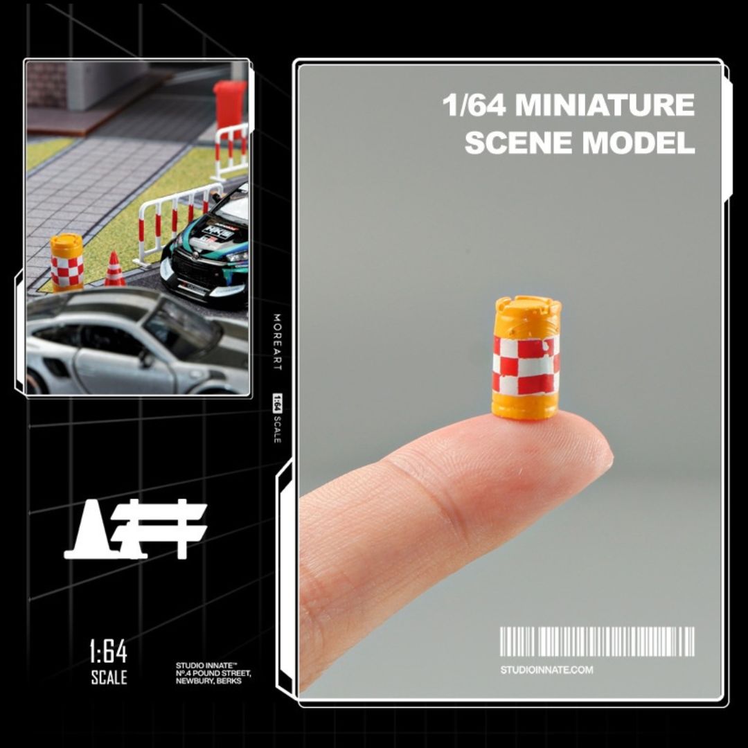 1:64 Traffic Barrier 14-piece Set