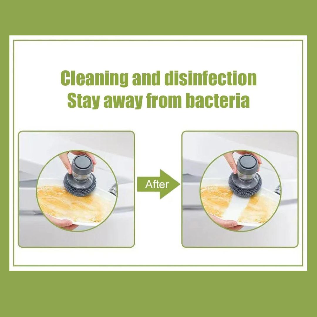 按壓加液去污刷