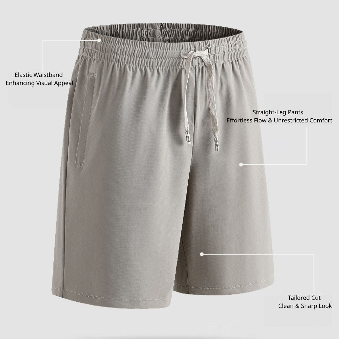 7A抗菌冰絲運動短褲