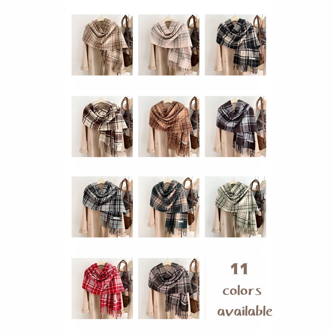 New Checkered Scarf