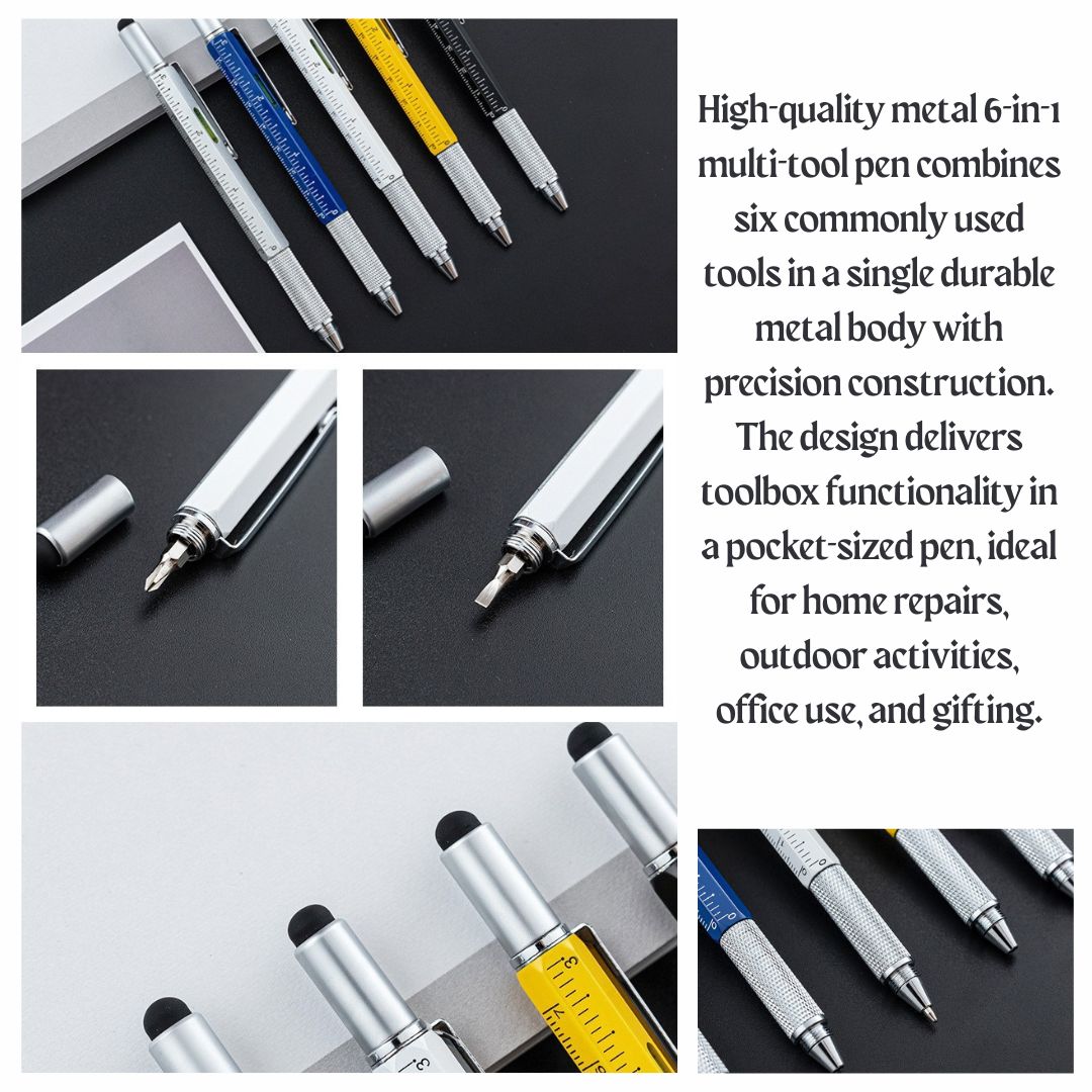 6合1工具原子筆 (2支起)