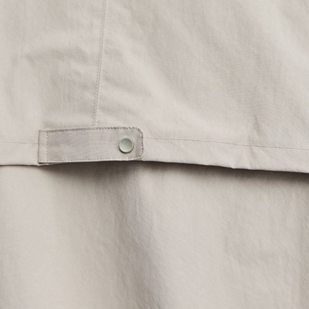 Double Pocket Stand Collar Work Jacket