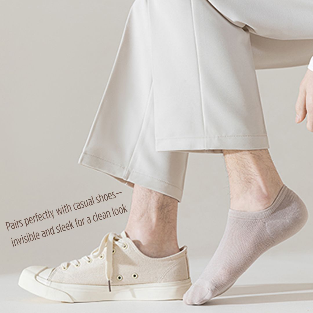 Seamless Lightweight Summer Men's Loafer Socks (Min.2 Pairs)