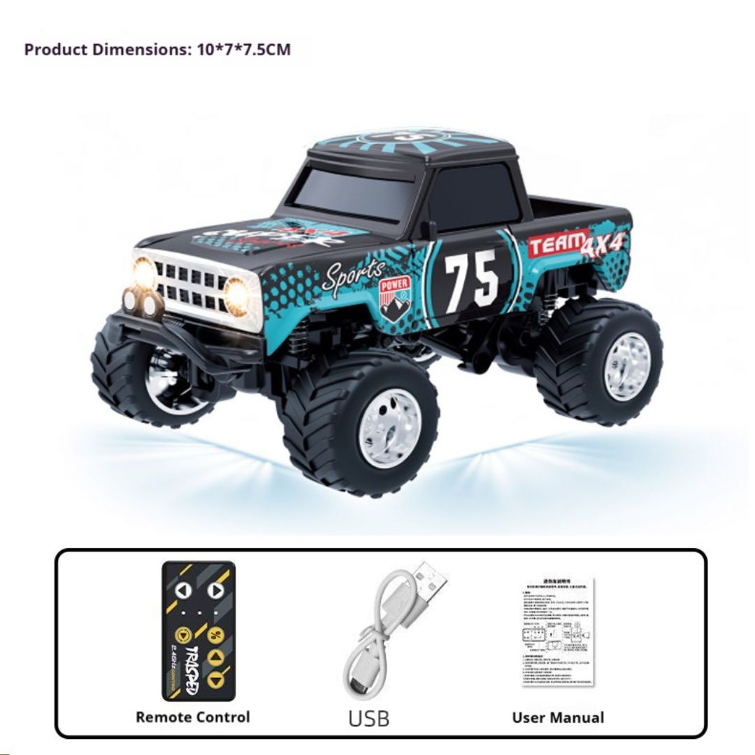 1:64 ミニリモコンモンスターオフロード車