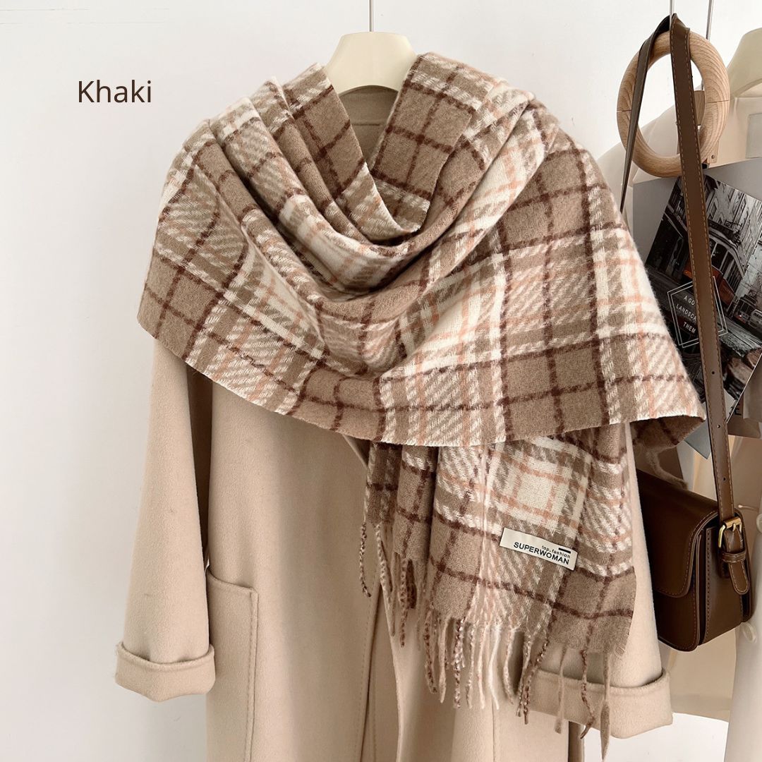 New Checkered Scarf