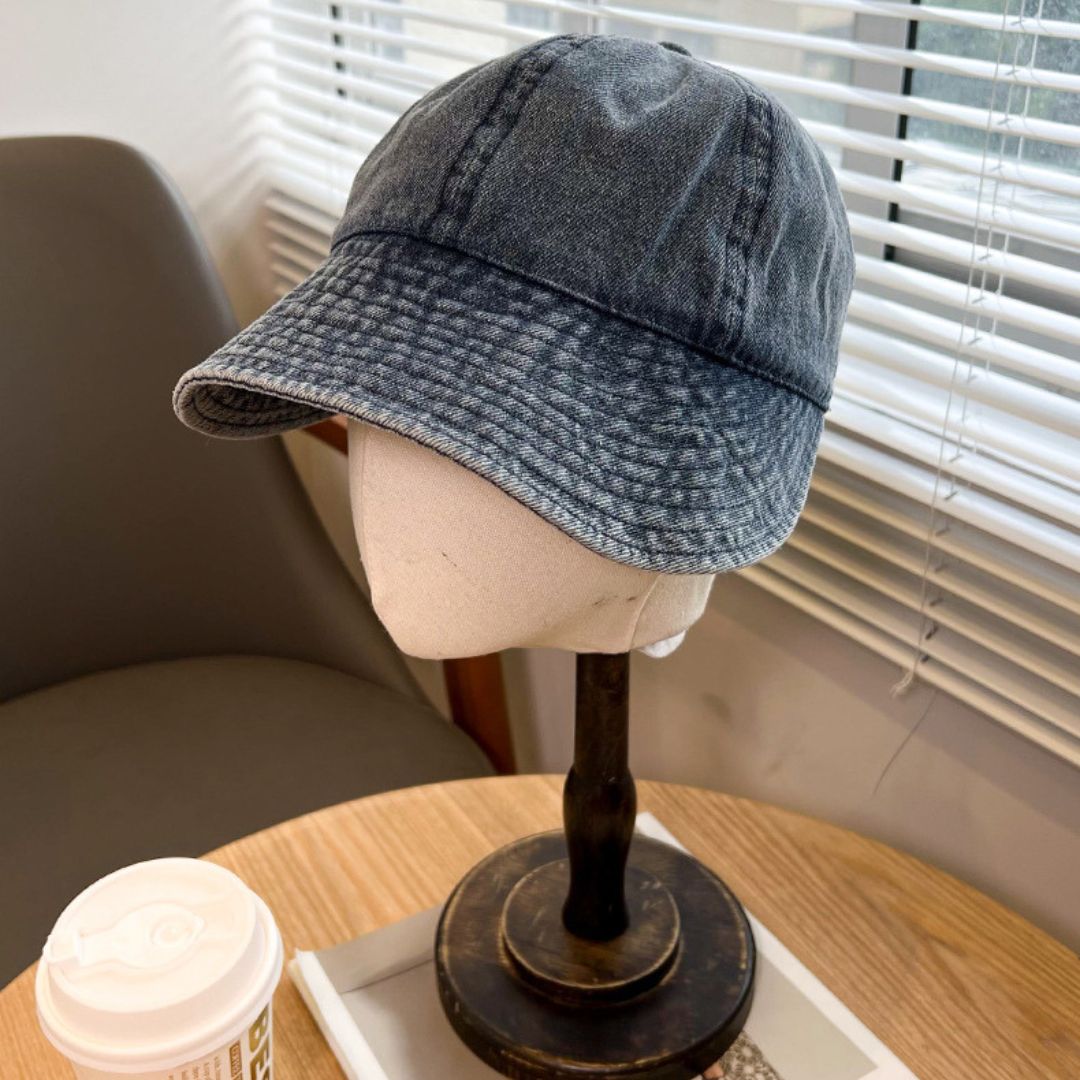 Vintage Washed Denim Cap