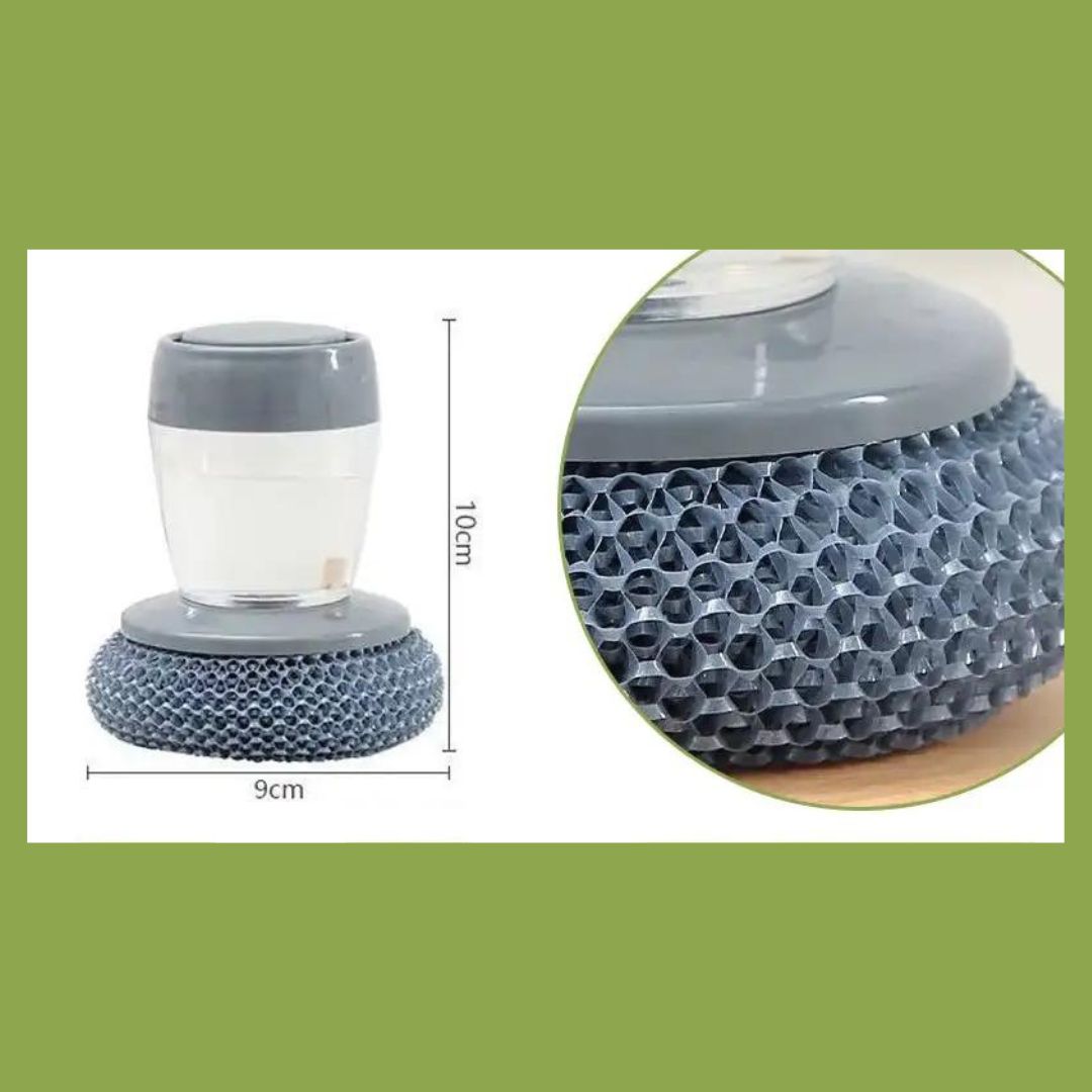 按壓加液去污刷