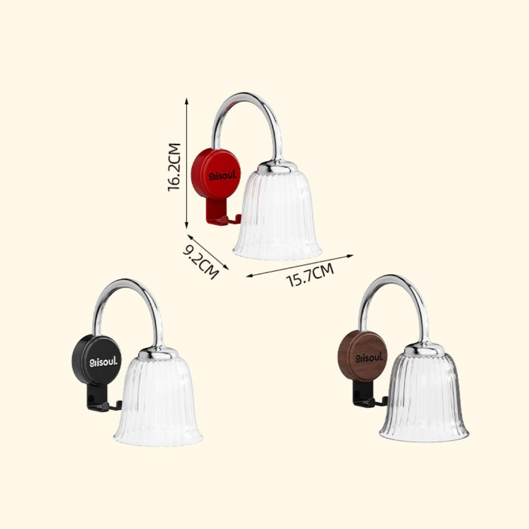 Vintage-Style Magnetic Toothbrush & Tumbler Holder