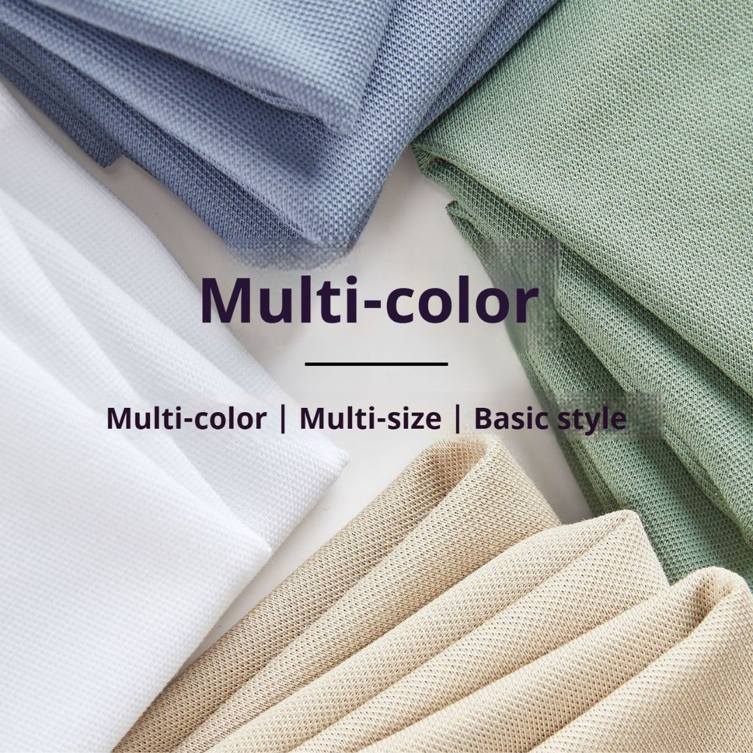 短袖純色翻領T恤