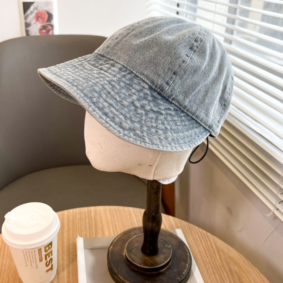 Vintage Washed Denim Cap