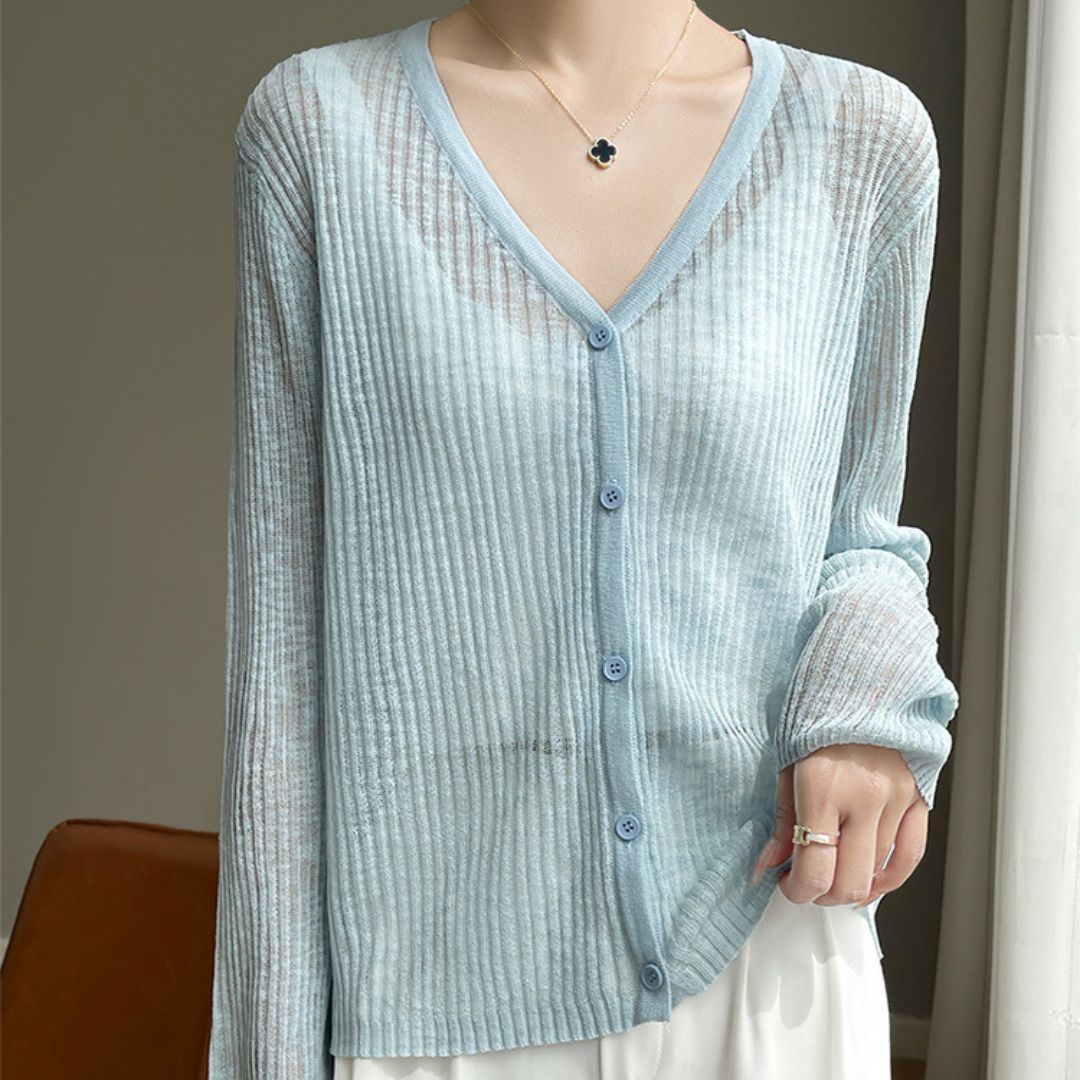 Air Conditioning Ice Silk Thin Jacket