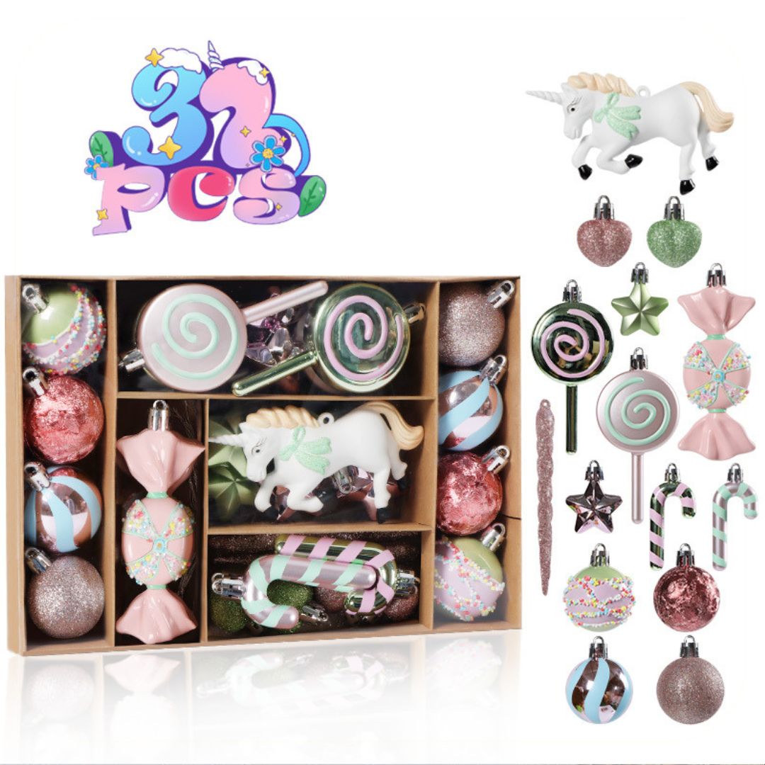 Macaron Xmas Tree Pendant