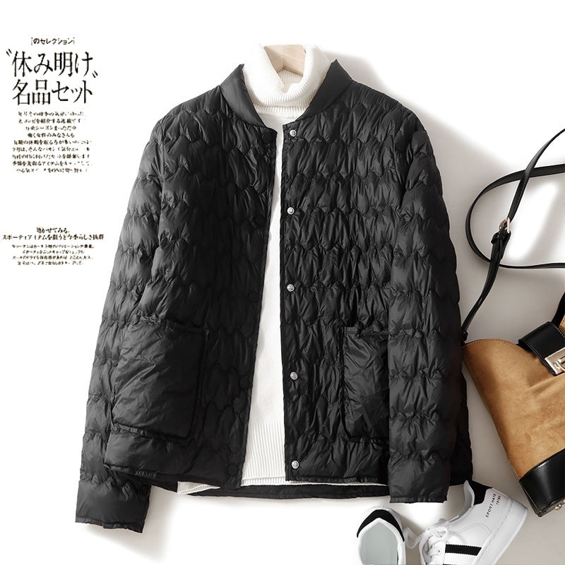 軽量バッフルダウンジャケット
