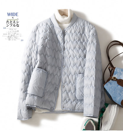 軽量バッフルダウンジャケット