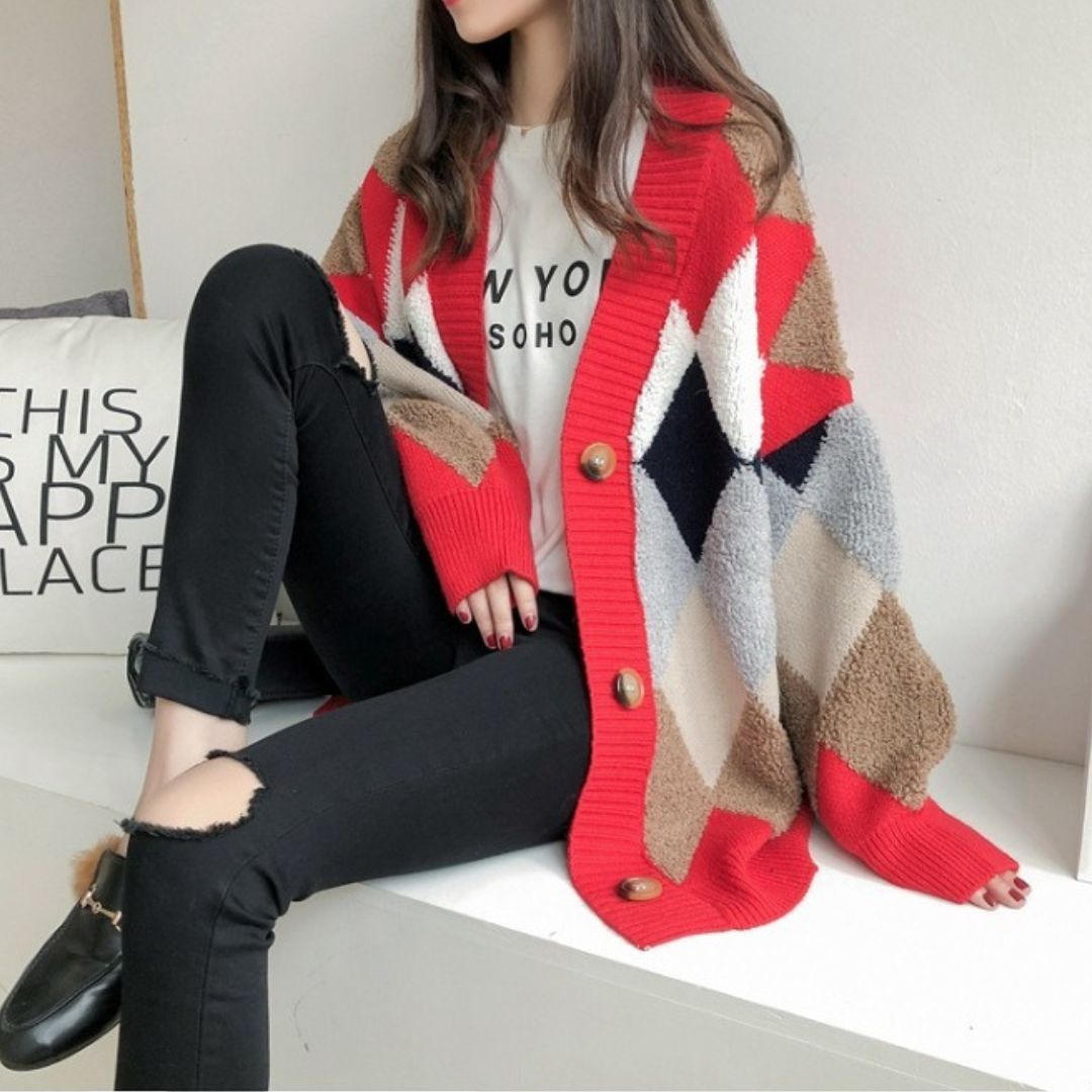Knitted Wide Sweater