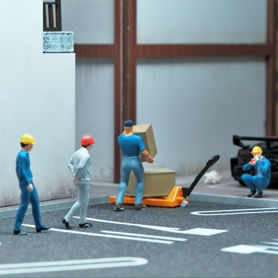 1:64 シミュレーションミニチュアシーンデコレーション（2個以上）