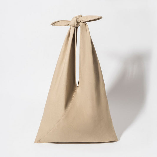 Knotted Triangle Shoulder Bag