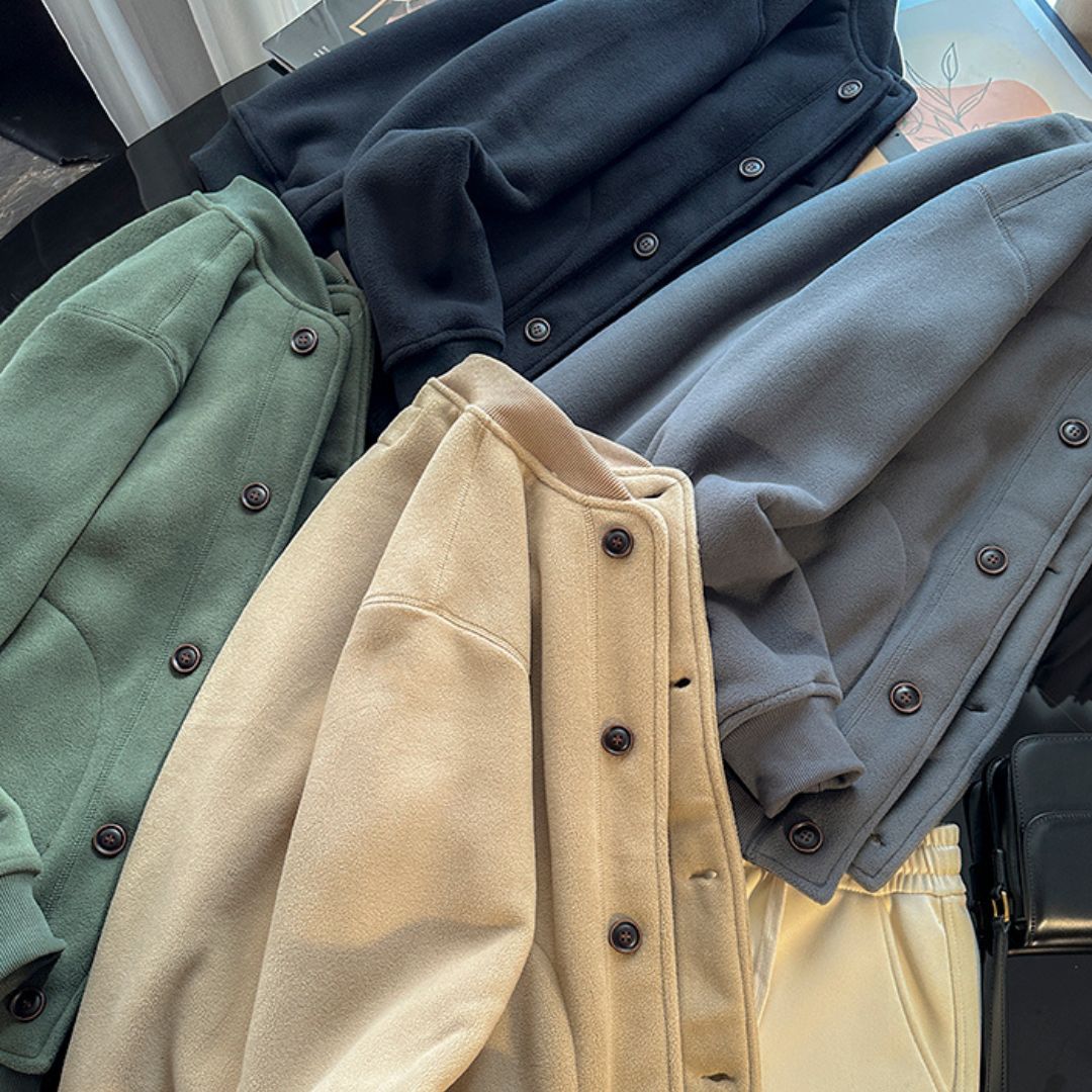 Stylish And Casual Thickened Jacket