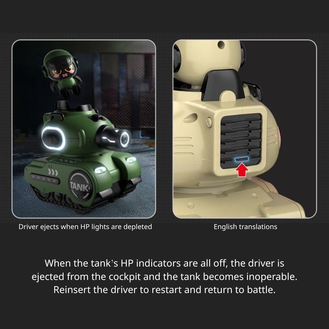 赤外線バトルタンク RCカー