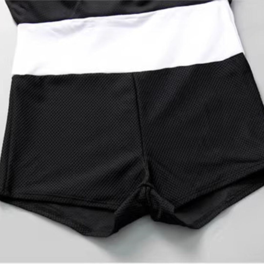 Simple One Piece Swimsuit