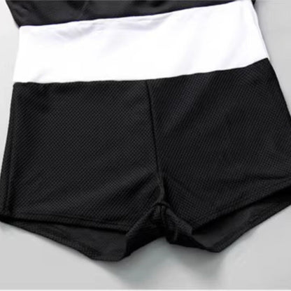Simple One Piece Swimsuit