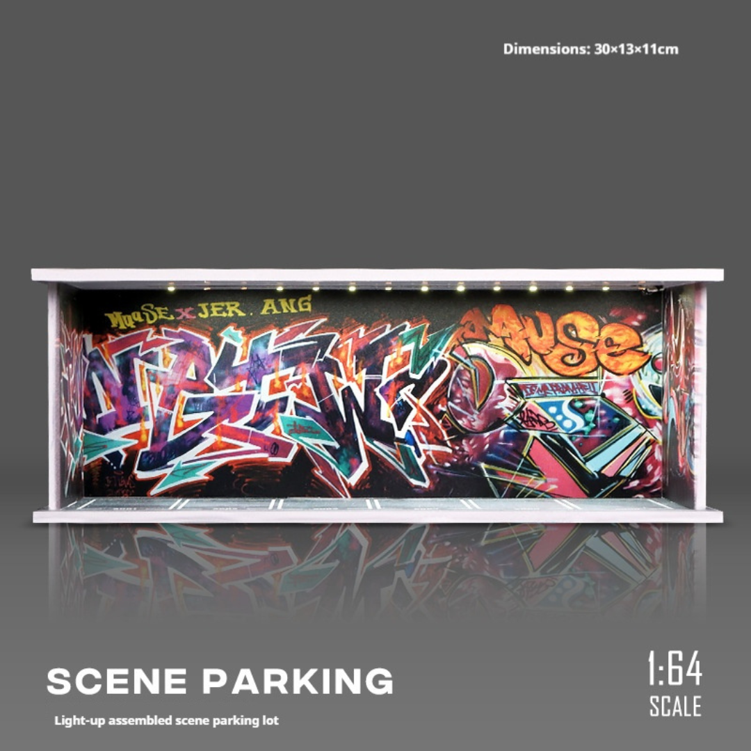 1:64 Parking Lot Lighting Scene Box