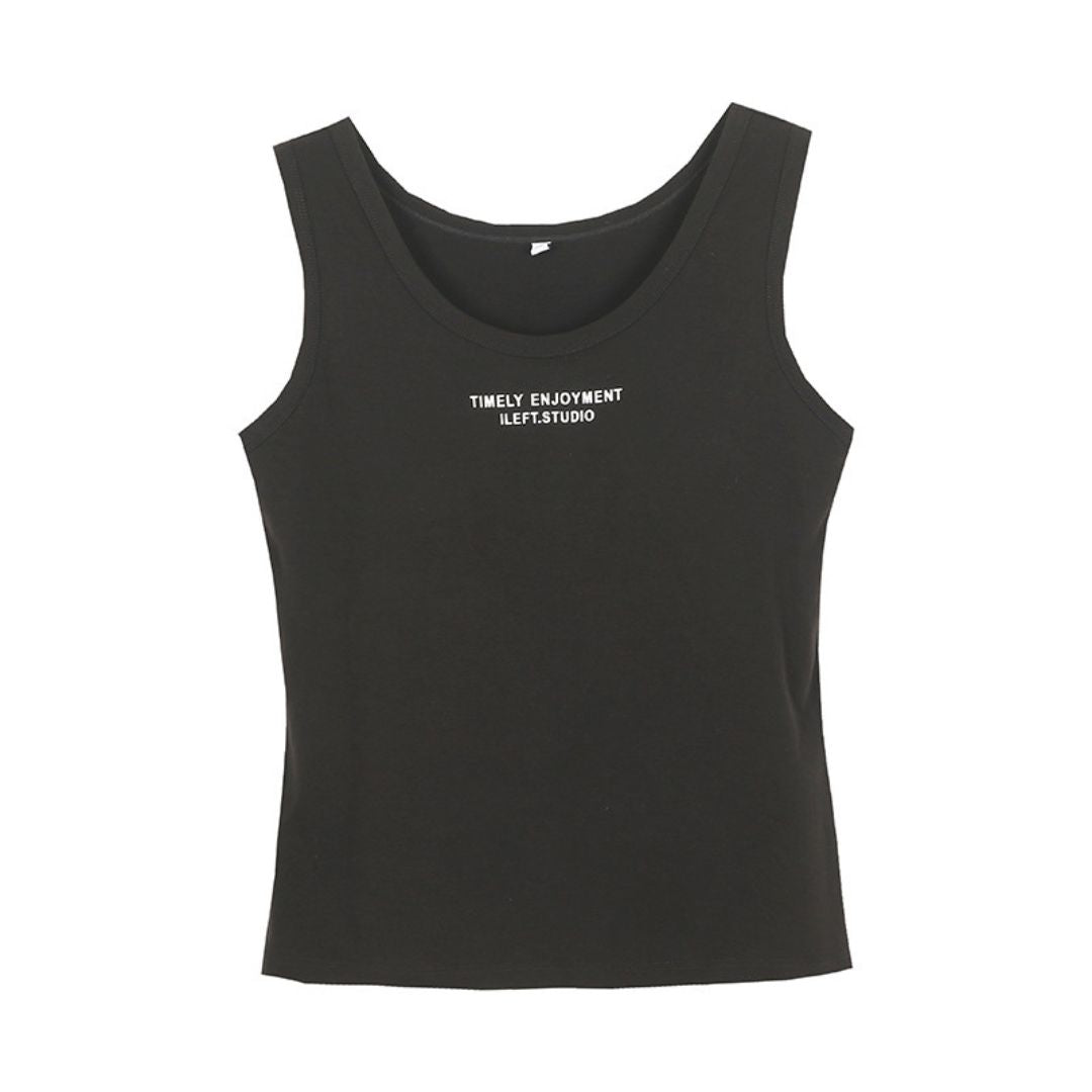 Vintage Style Camisole With Built In Bra Pads