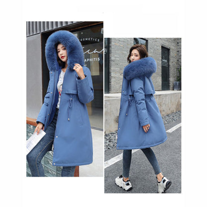 Fur Collar Fleece Lined Jacket