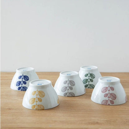 Mint Leaf Rice Bowl Set