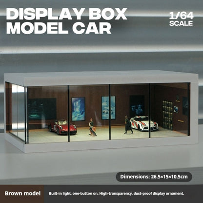 1:64 カーショールーム照明シーンボックス