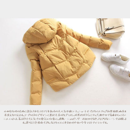 Short Hooded Cotton Jacket