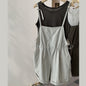 Vest + Camisole Jumpsuit Two Piece Set