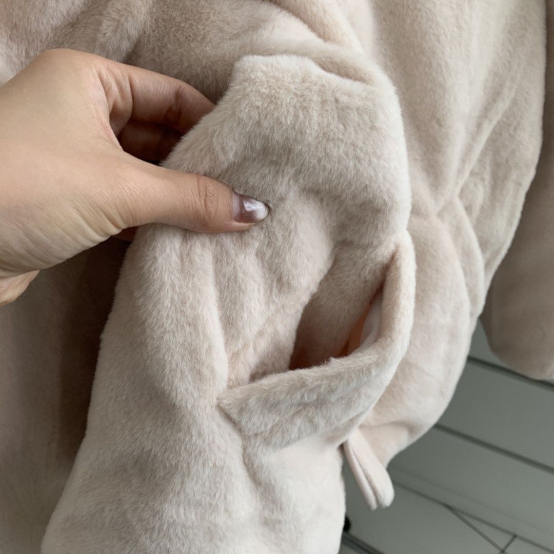 Reversible Diamond-Pattern Padded Jacket