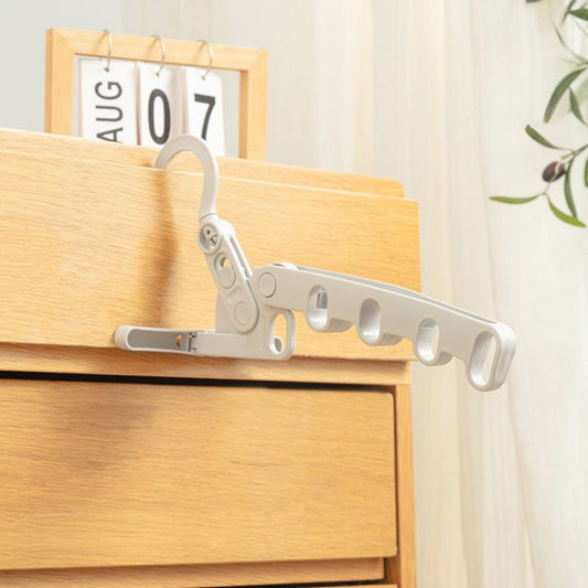 5-Hook Foldable Portable Clothes Hanger (Min. 2 pcs)