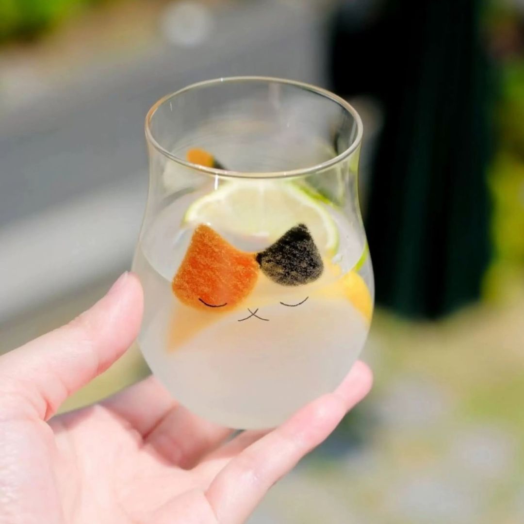 Cat Glass Cup