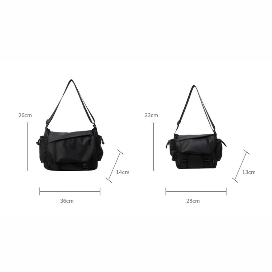 Large-Capacity Minimalist Waterproof Messenger Bag