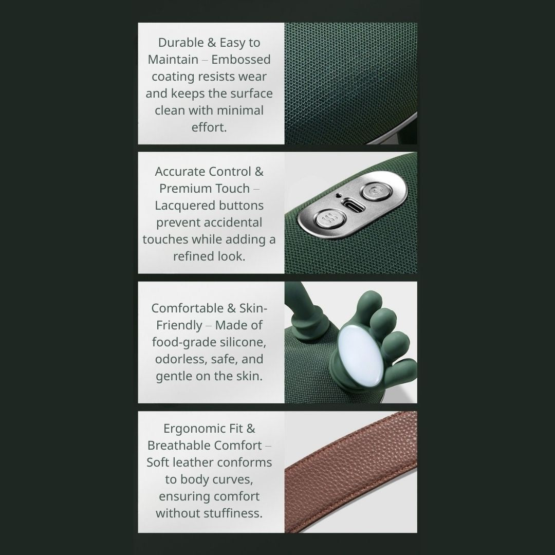 加熱機能付き多機能ホームネックマッサージャー