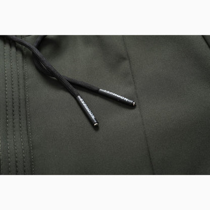 Solid Color Hooded Windbreaker