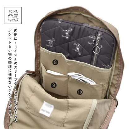 和風軽量防水バックパック 