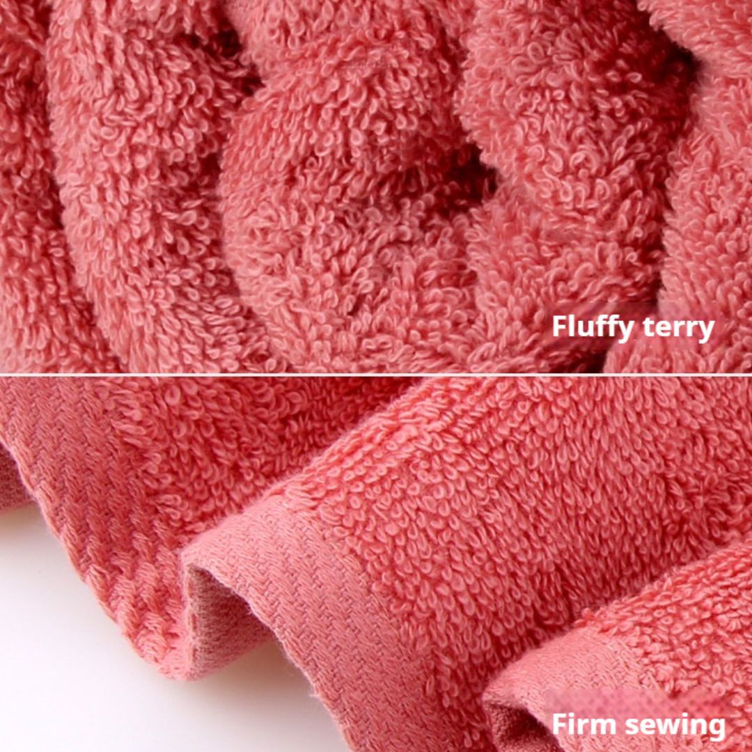 MonoRed Pure Cotton Facial Towels (3-Pack)