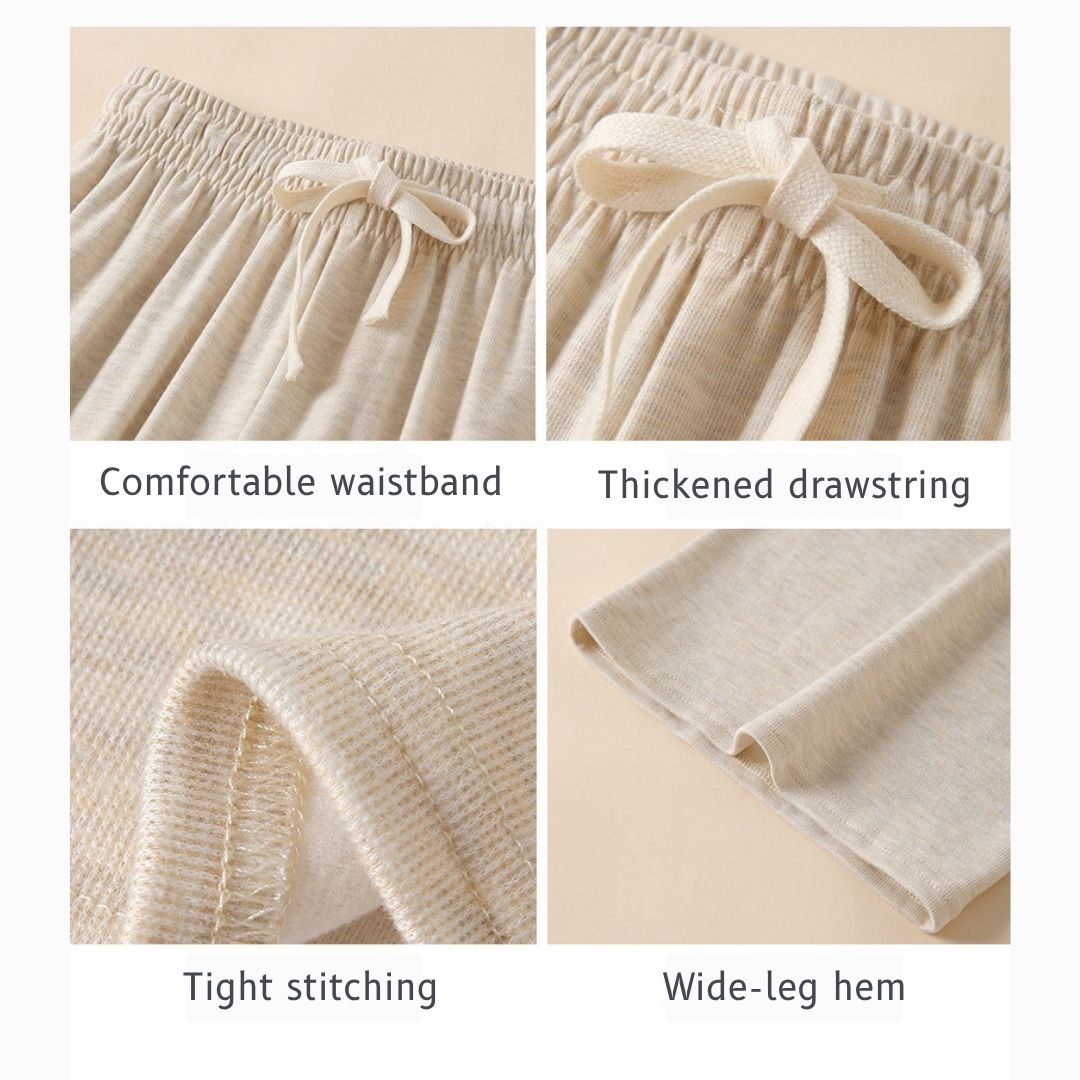 High-Waisted Loose Straight-Leg Casual Pants for Fall