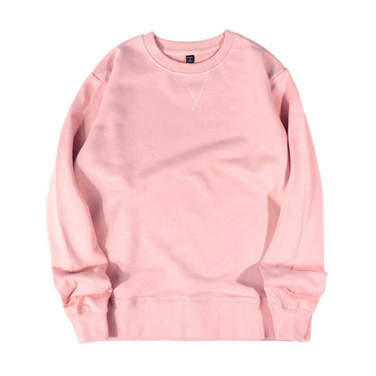 340g Solid Color Loose Sweatshirt